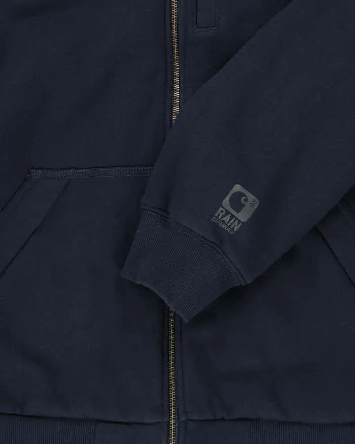 Vintage Carhartt Rain Defender Quilt Lined Midweight Oversized Zip Up Hoodie - XXL sold by Rokit product image thumbnail 4