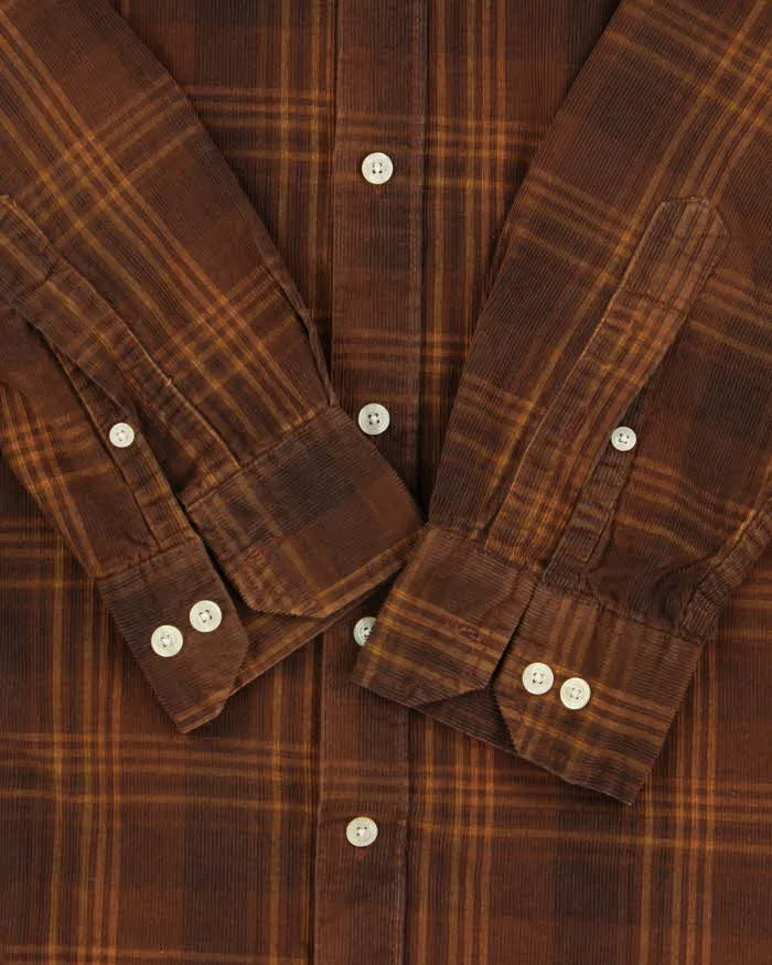 Vintage Brooks Brothers Corduroy Check Shirt - L sold by Rokit product image thumbnail 5