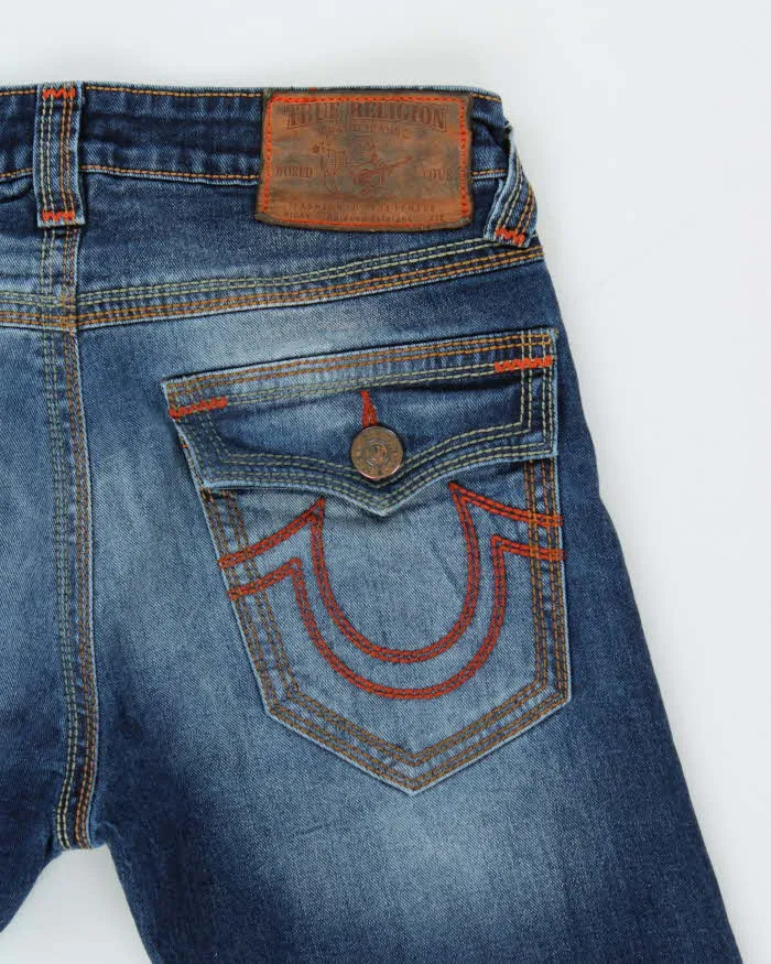 Vintage Y2K True Religion Ricky Straight Fit Jeans - W32 L28 sold by Rokit product image thumbnail 4