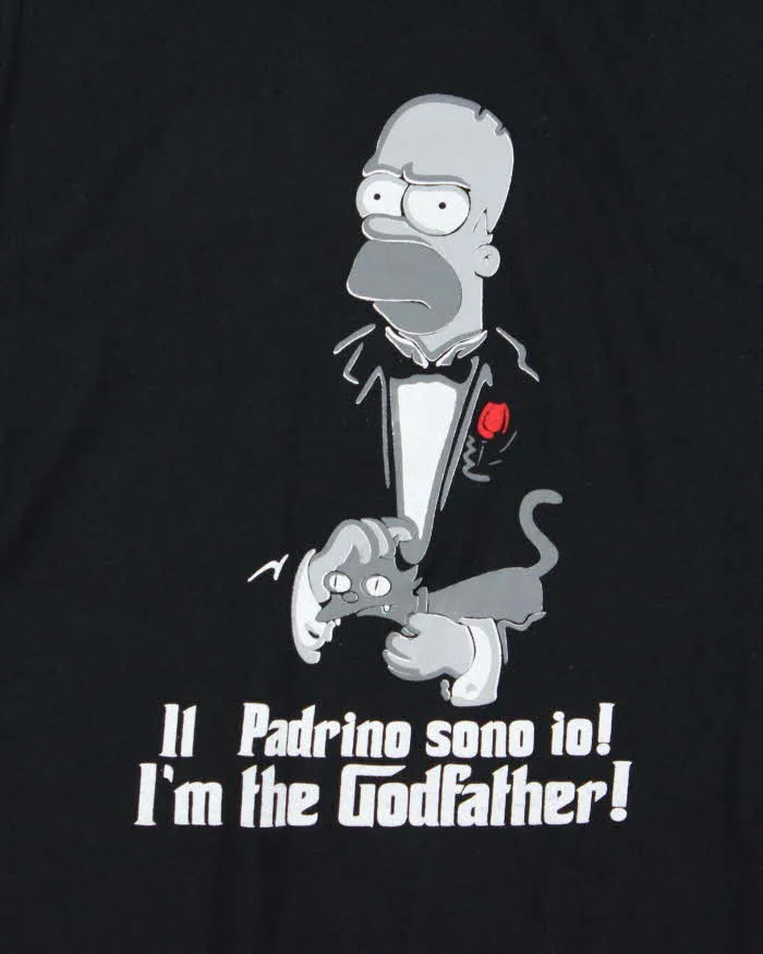 Vintage 1990s Spanish Simpsons Homer Godfather T-Shirt - L sold by Rokit product image thumbnail 4