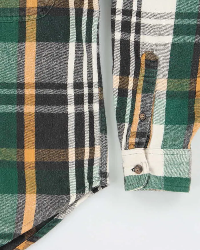 Vintage 1990s Eddie Bauer Mckinley Plaid Long Sleeve Flannel Shirt - M sold by Rokit product image thumbnail 5