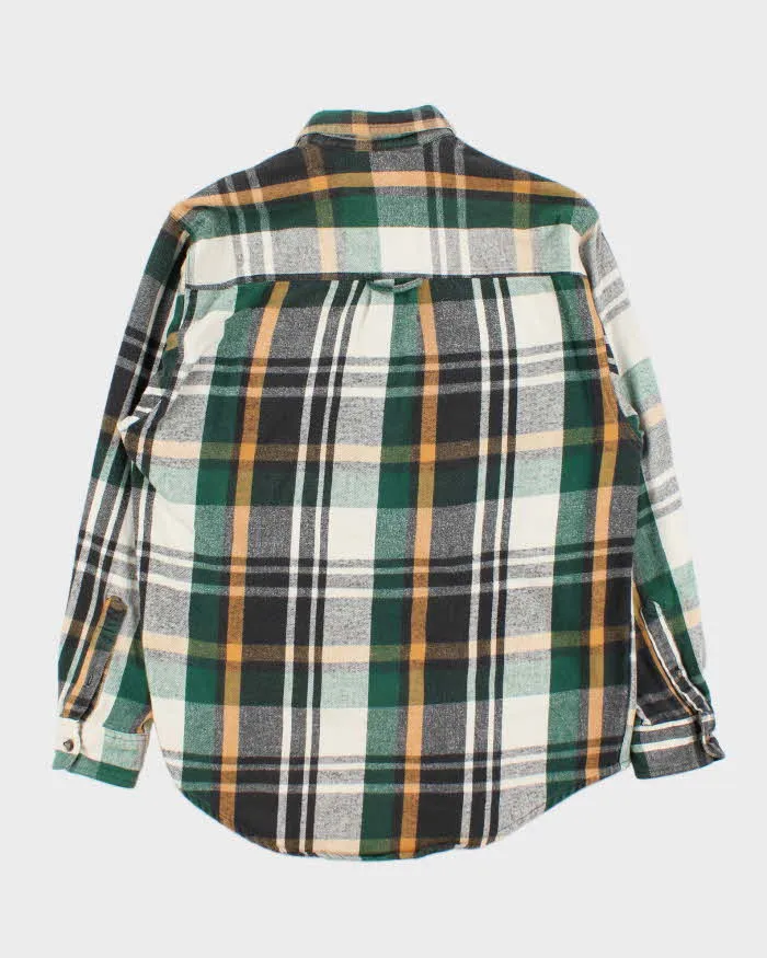 Vintage 1990s Eddie Bauer Mckinley Plaid Long Sleeve Flannel Shirt - M sold by Rokit product image thumbnail 2