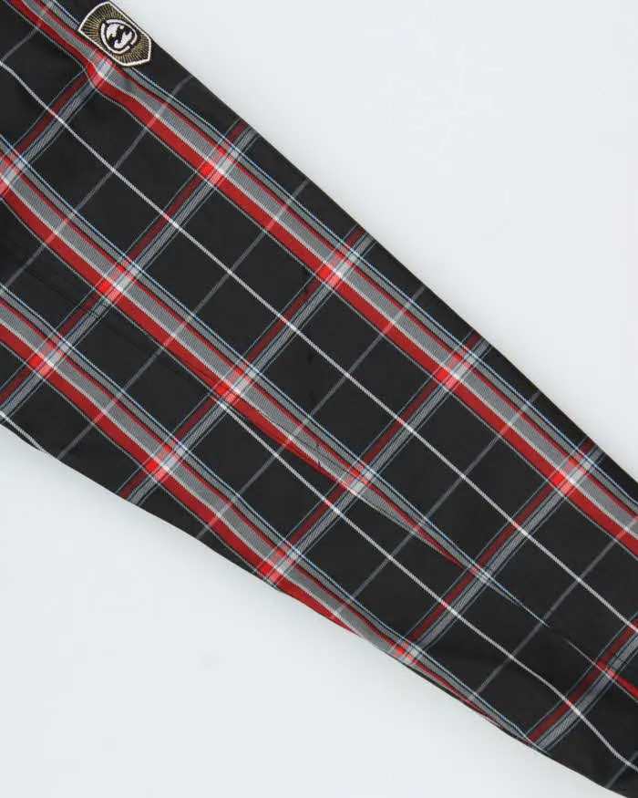 Vintage Y2K 00s Billabong Plaid Hooded Zip Up Jacket - L sold by Rokit product image thumbnail 5