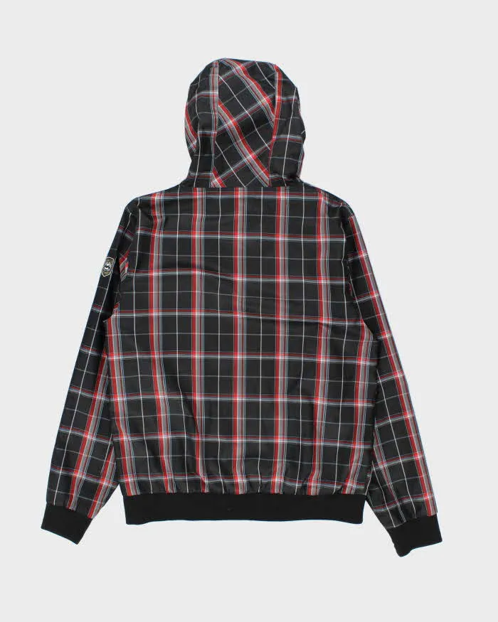 Vintage Y2K 00s Billabong Plaid Hooded Zip Up Jacket - L sold by Rokit product image thumbnail 2
