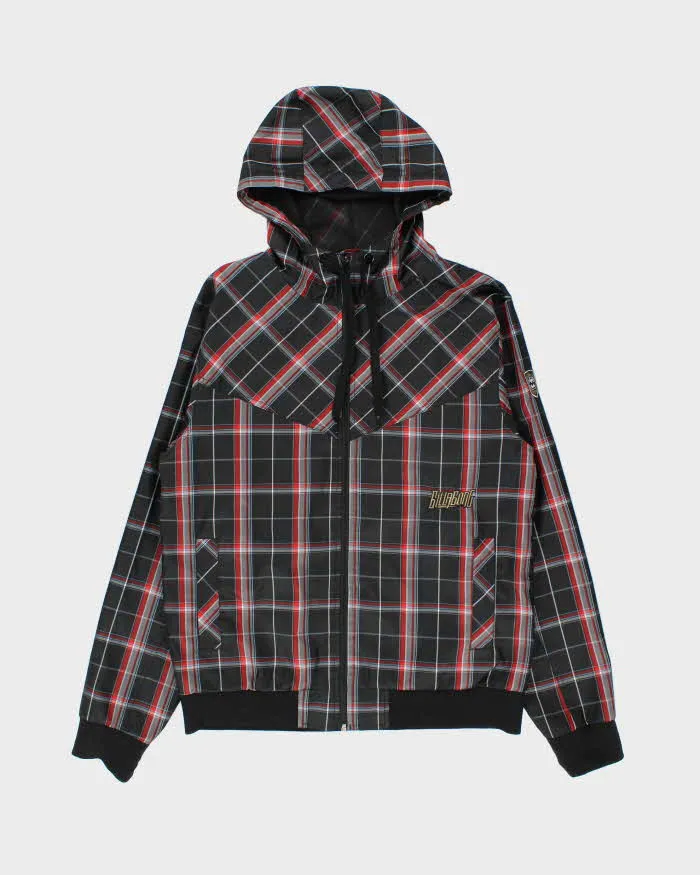 Vintage Y2K 00s Billabong Plaid Hooded Zip Up Jacket - L sold by Rokit
