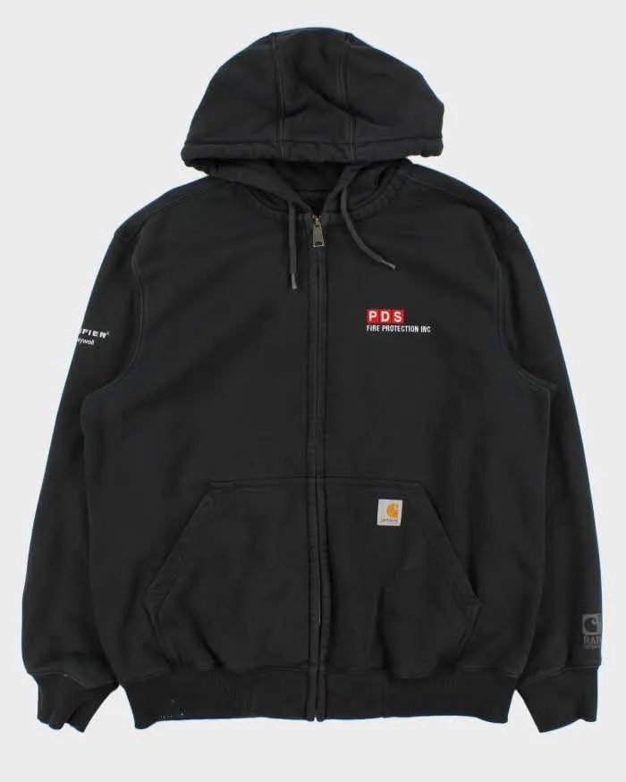 Vintage Carhartt Rain Defender Heavyweight Oversized Zip Up Hoodie - L sold by Rokit