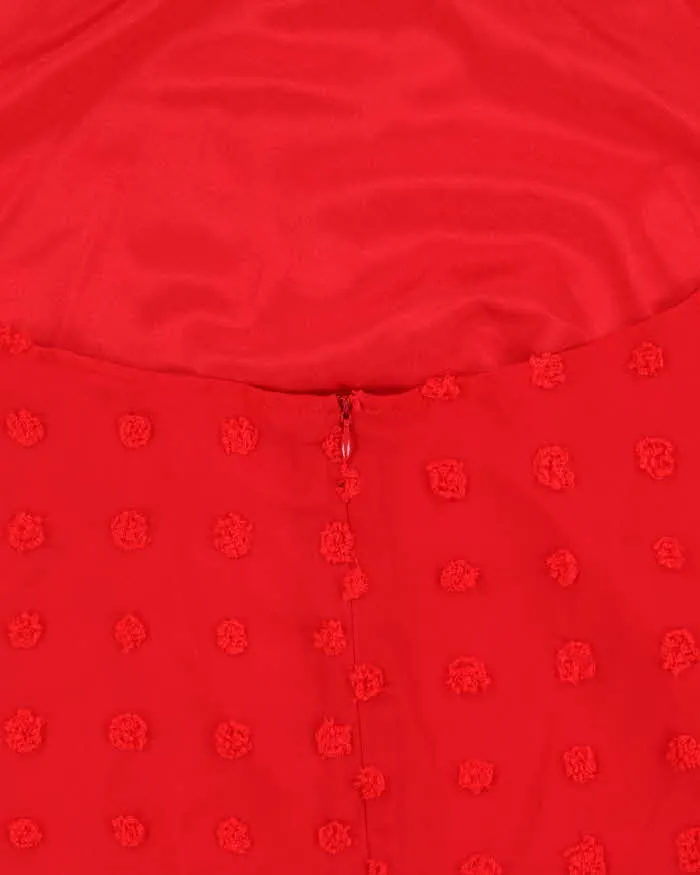 Vintage Y2k 00s Sequin Halter Neck Backless Dress - M sold by Rokit product image thumbnail 5