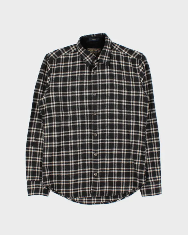 Vintage Pendleton Grant Check Wool Flannel Shirt - S sold by Rokit