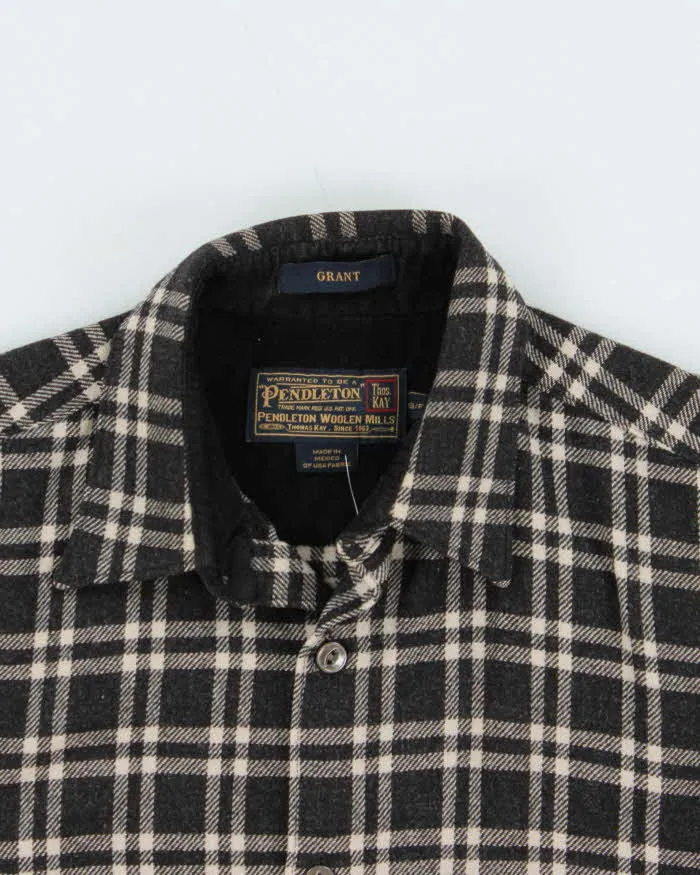 Vintage Pendleton Grant Check Wool Flannel Shirt - S sold by Rokit product image thumbnail 3