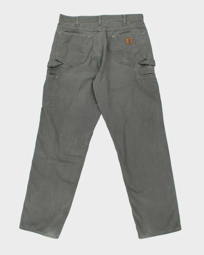 Vintage Carhartt B159 Loose Fit Carpenters Cargo Trousers - W34 L34 sold by Rokit product image thumbnail 2