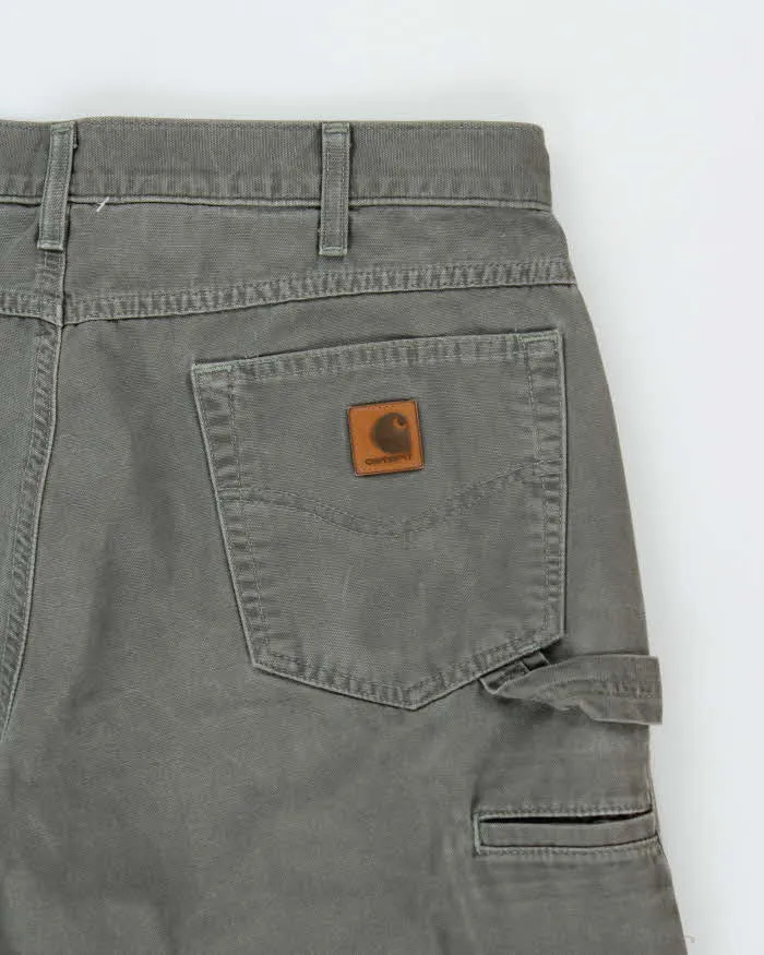 Vintage Carhartt B159 Loose Fit Carpenters Cargo Trousers - W34 L34 sold by Rokit product image thumbnail 4