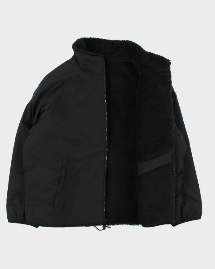 Vintage Black Women's Calvin Klein Fleece Shell Boxy Reversible Jacket - XL sold by Rokit product image thumbnail 5