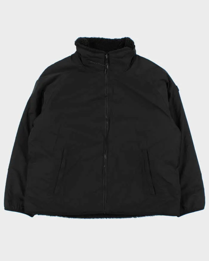 Vintage Black Women's Calvin Klein Fleece Shell Boxy Reversible Jacket - XL sold by Rokit