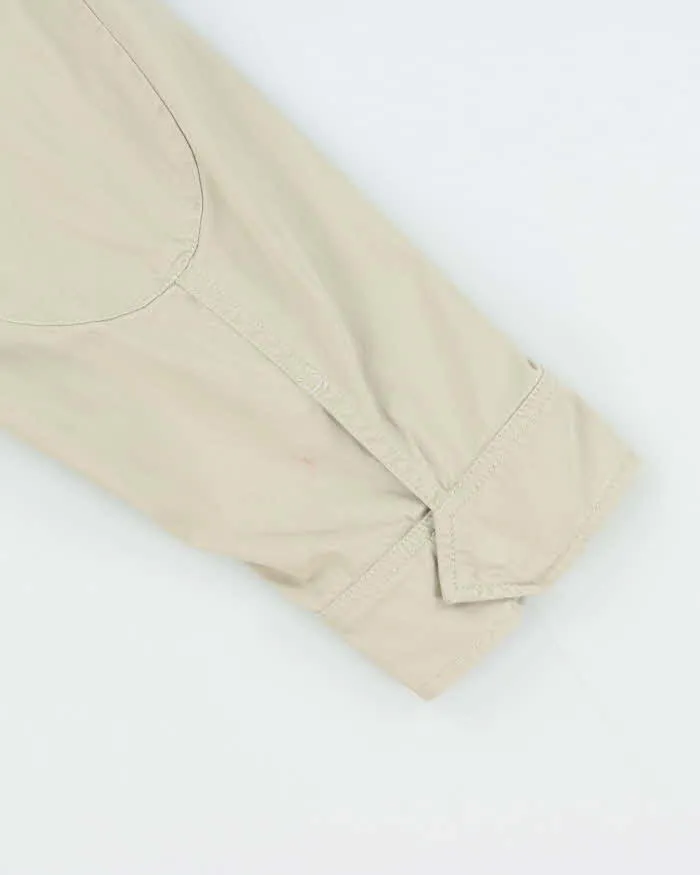 Vintage Y2K 00s Lacoste Metal Croc Cotton Zip Up Jacket - L sold by Rokit product image thumbnail 4