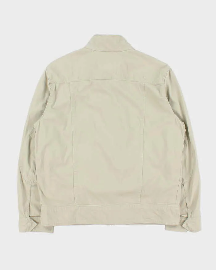 Vintage Y2K 00s Lacoste Metal Croc Cotton Zip Up Jacket - L sold by Rokit product image thumbnail 2