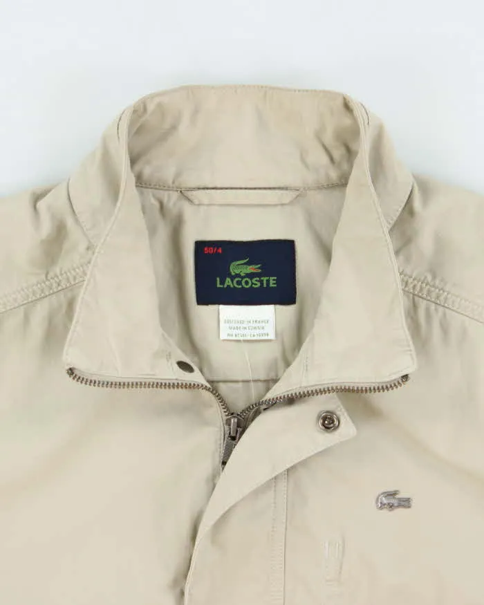 Vintage Y2K 00s Lacoste Metal Croc Cotton Zip Up Jacket - L sold by Rokit product image thumbnail 5