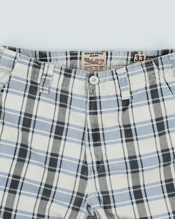 Y2K 00s Rough Rider Walkshort Check Shorts - W33 sold by Rokit product image thumbnail 3