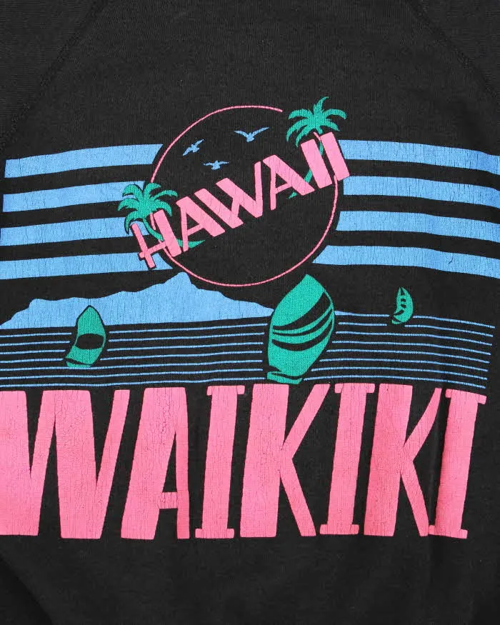 Vintage 1980s Ultra Sweats Made In USA Hawaii Crewneck Sweatshirt - L sold by Rokit product image thumbnail 3