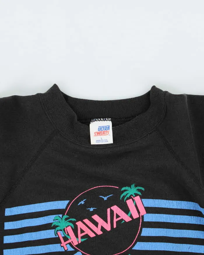 Vintage 1980s Ultra Sweats Made In USA Hawaii Crewneck Sweatshirt - L sold by Rokit product image thumbnail 4