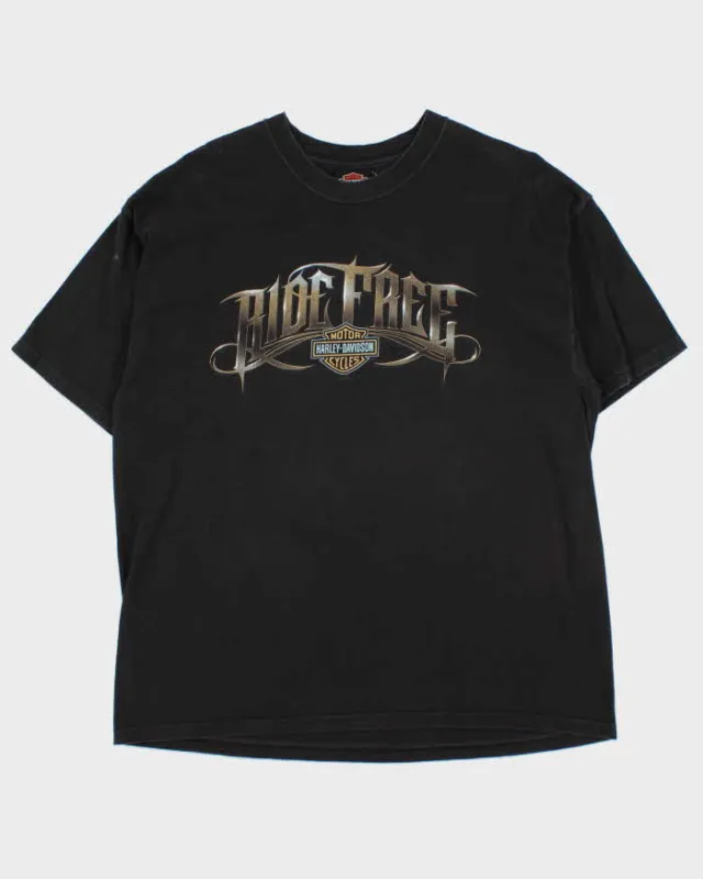 Vintage 2005 Hanes Beefy Harley Davidson Ride Free Arizona T-Shirt - XL sold by Rokit