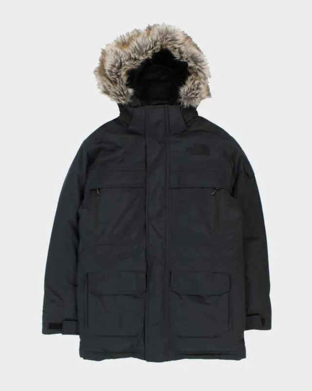 Vintage The North Face Dry Vent Down Filled Fur Trim Hooded Parka - S sold by Rokit