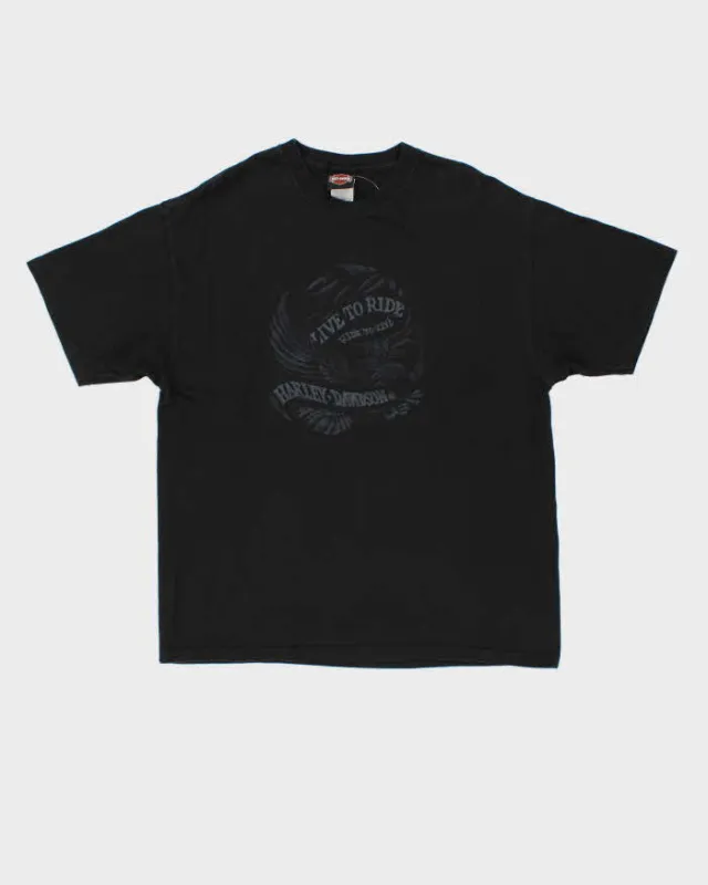 Vintage 2005 Hanes Beefy Harley Davidson Saudi Arabia T-Shirt - XL sold by Rokit