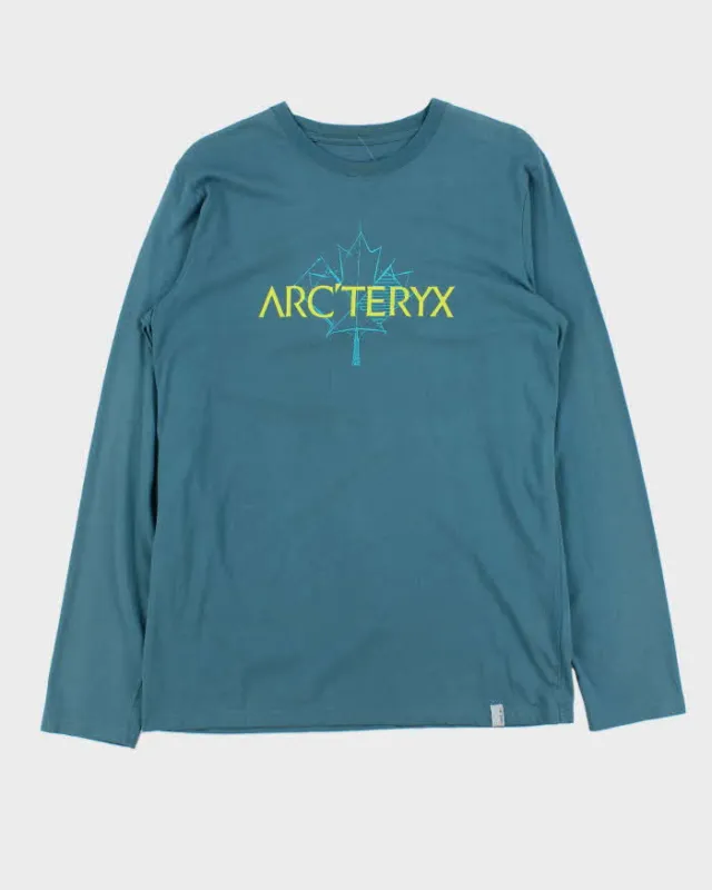 Arc'teryx Arc'Word Teal Long Sleeve Sample T-Shirt - M sold by Rokit