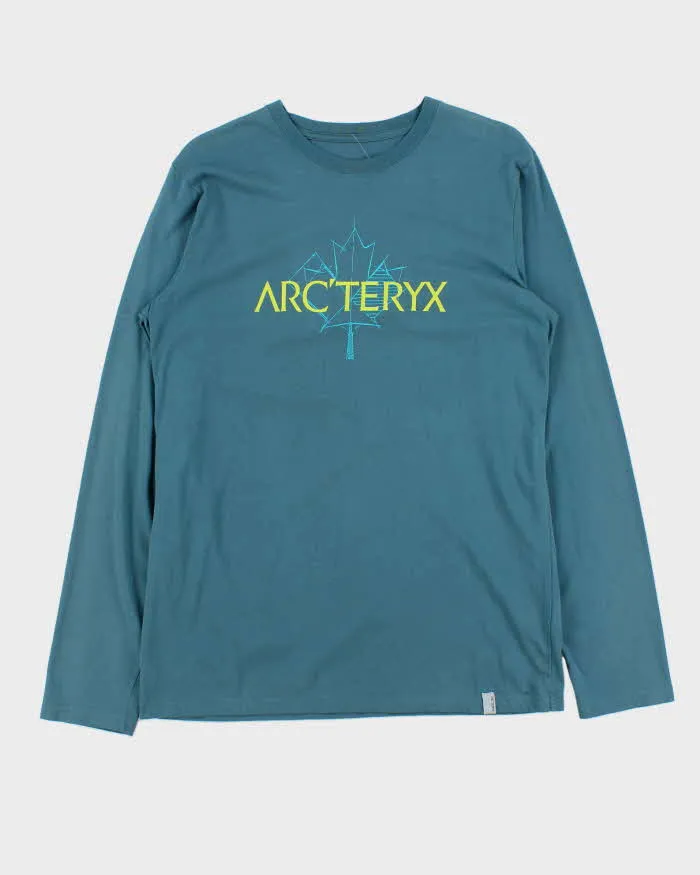 Arc'teryx Arc'Word Teal Long Sleeve Sample T-Shirt - M sold by Rokit