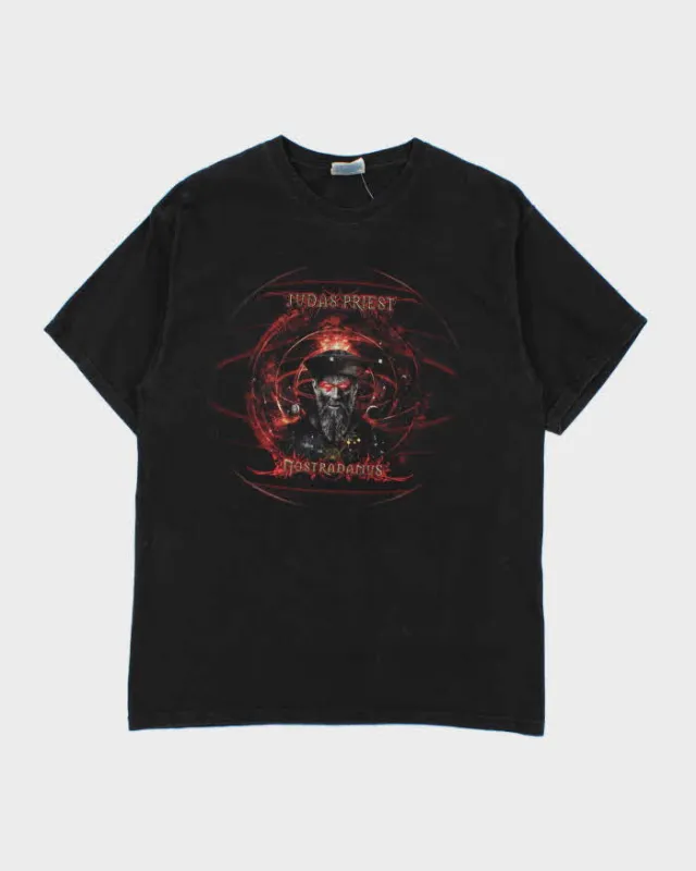 Vintage 2008 Judas Priest Nostradamus World Tour Hanes Heavyweight T-Shirt - M sold by Rokit