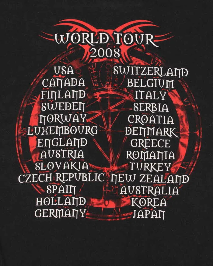 Vintage 2008 Judas Priest Nostradamus World Tour Hanes Heavyweight T-Shirt - M sold by Rokit product image thumbnail 4