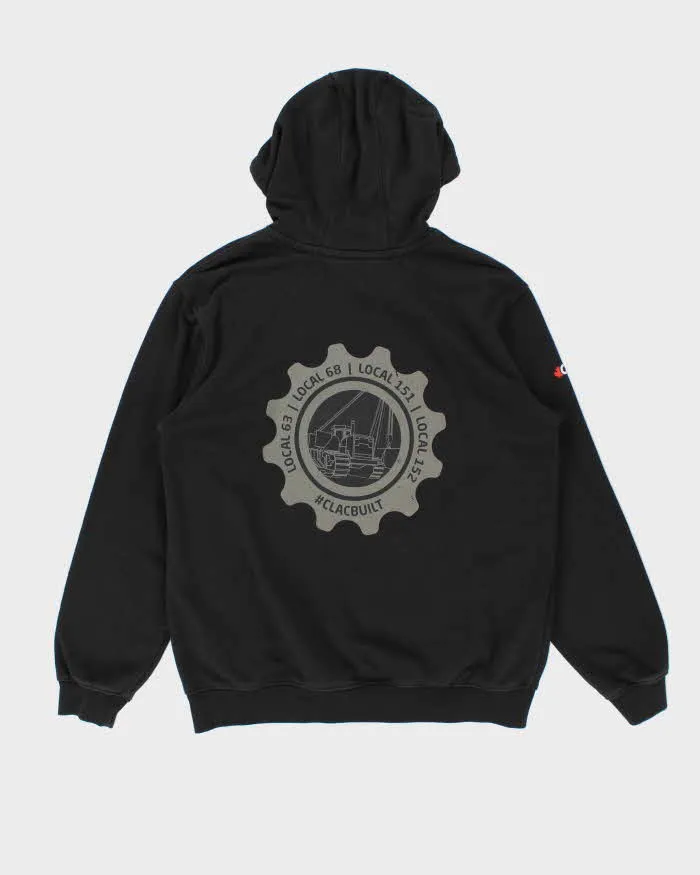 Vintage Carhartt Black Heavyweight Loose Fit Pullover Hoodie - L sold by Rokit product image thumbnail 2