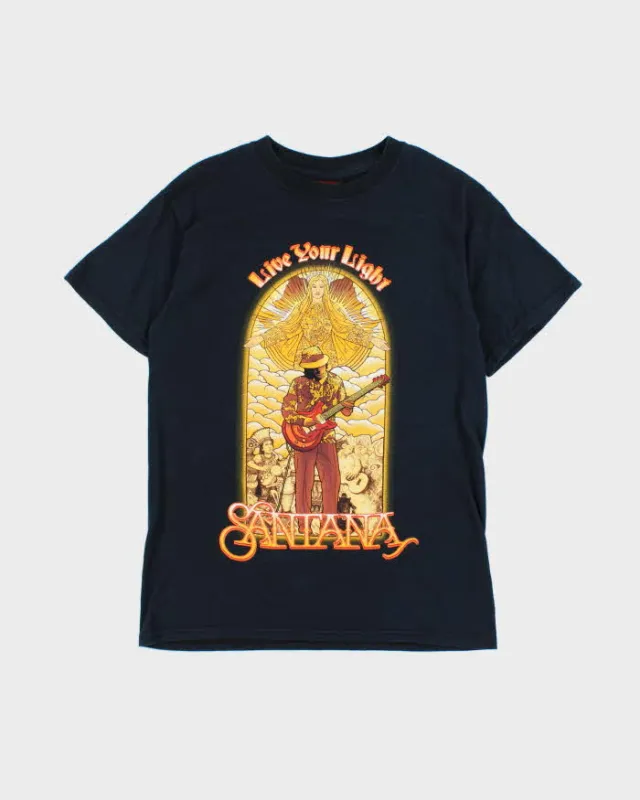 Vintage 2008 Santana World Tour T-Shirt - S sold by Rokit
