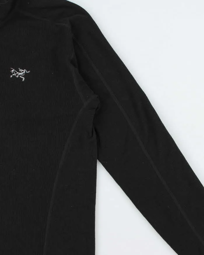 Vintage Black Arc'teryx Delta Polartec Quarter-Zip Fleece - M sold by Rokit product image thumbnail 4