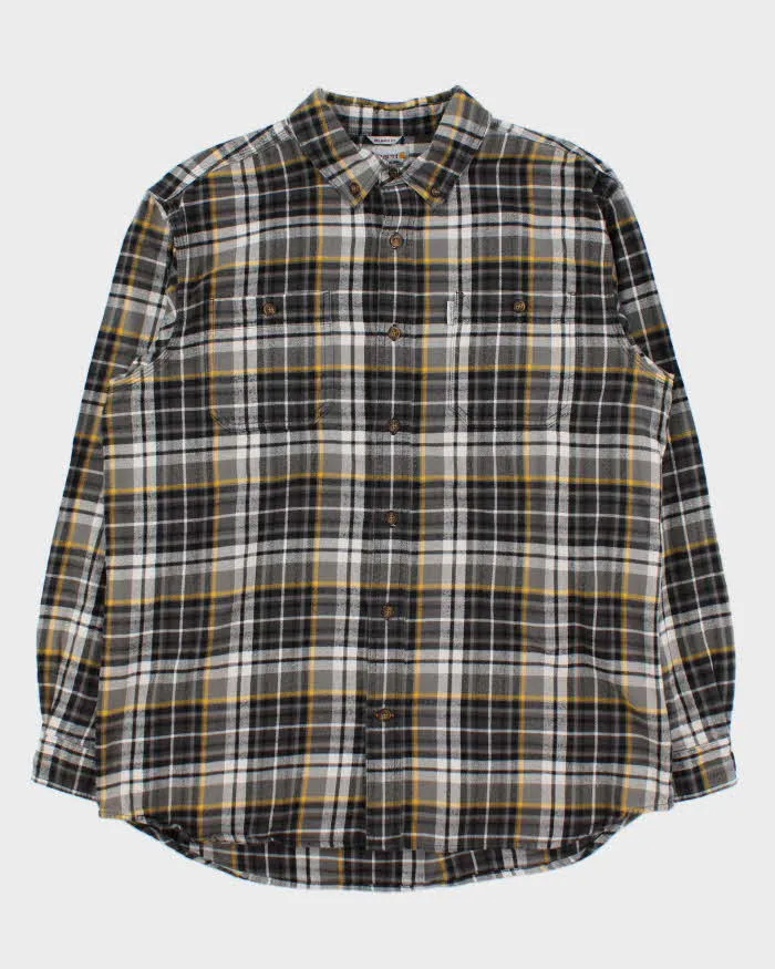 Vintage Carhartt Thick Cotton Long Sleeve Regular Fit Flannel Shirt - XL sold by Rokit