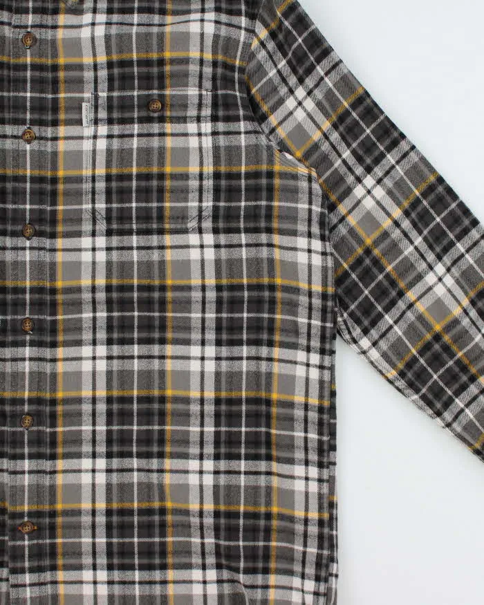 Vintage Carhartt Thick Cotton Long Sleeve Regular Fit Flannel Shirt - XL sold by Rokit product image thumbnail 3