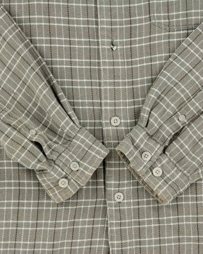 Vintage 00s The North Face A5 Series Flannel Long Sleeve Oversized Shirt - S sold by Rokit product image thumbnail 5