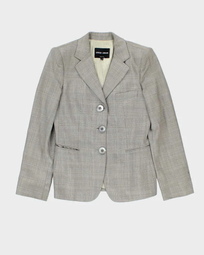 Vintage Giorgio Armani Silk & Wool Suit - S sold by Rokit product image thumbnail 3