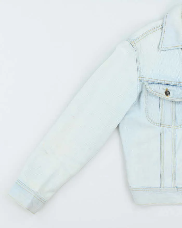 Vintage 1980s Lee Jeans Light Denim Patch Jacket - M sold by Rokit product image thumbnail 4