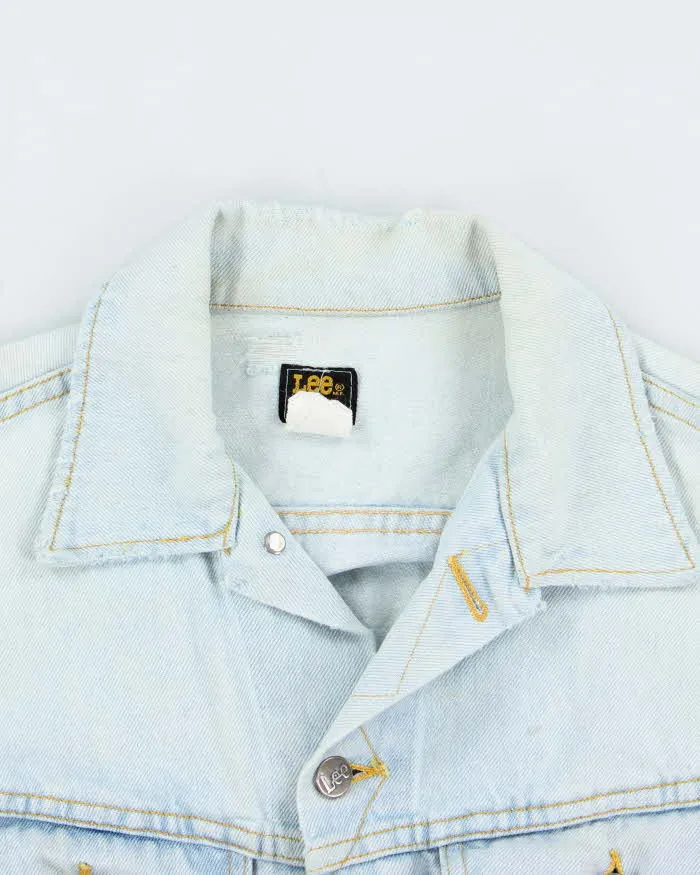 Vintage 1980s Lee Jeans Light Denim Patch Jacket - M sold by Rokit product image thumbnail 3