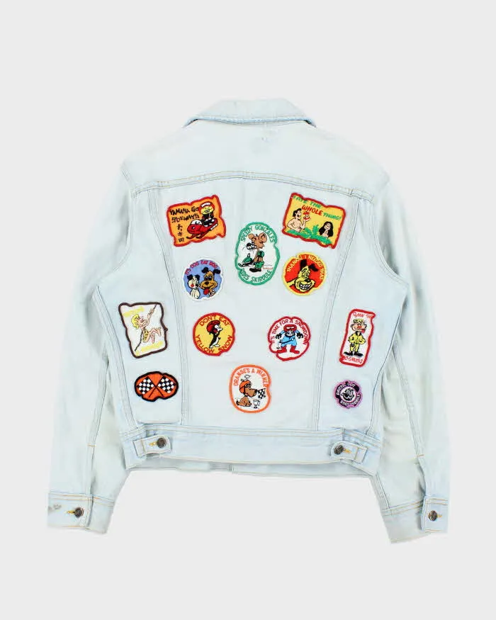 Vintage 1980s Lee Jeans Light Denim Patch Jacket - M sold by Rokit product image thumbnail 2