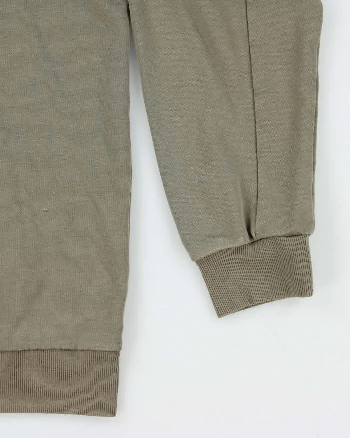 Vintage Columbia Spell Out Khaki Crewneck Sweatshirt - XL sold by Rokit product image thumbnail 5