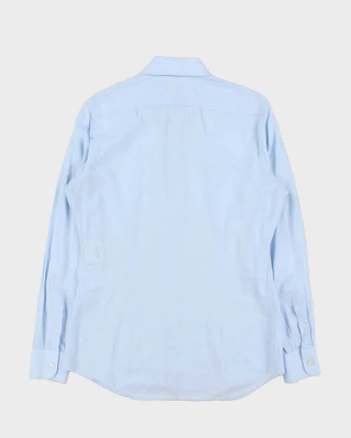 Prada Sky Blue Soft Pima Cotton Button Down Shirt - M sold by Rokit product image thumbnail 2