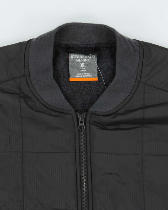 Vintage Icebreaker Merino Wool Insulated Puffer Bomber Jacket - XL sold by Rokit product image thumbnail 5