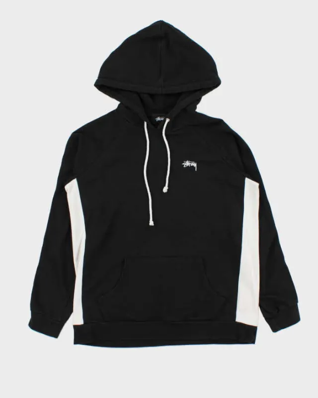 Vintage Stussy Two-Tone Pullover Hoodie - S sold by Rokit