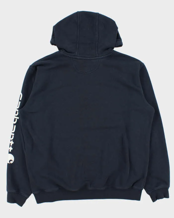 Vintage Carhartt Midweight Sleeve Logo Loose Fit Pullover Hoodie - L sold by Rokit product image thumbnail 2