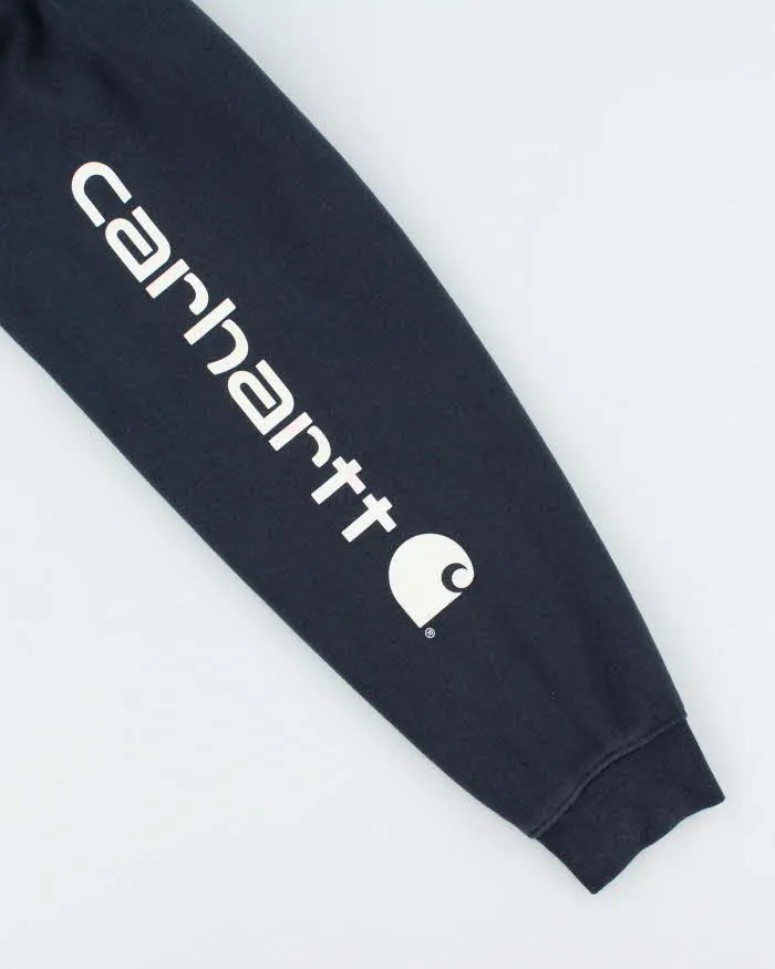 Vintage Carhartt Midweight Sleeve Logo Loose Fit Pullover Hoodie - L sold by Rokit product image thumbnail 5