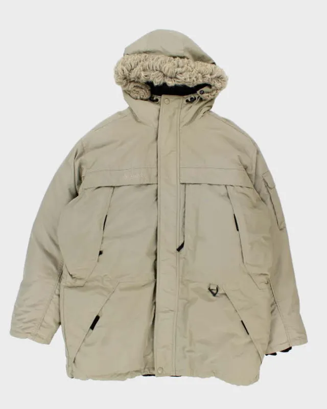 Vintage Columbia Heavyweight Down Hooded Jacket - L sold by Rokit