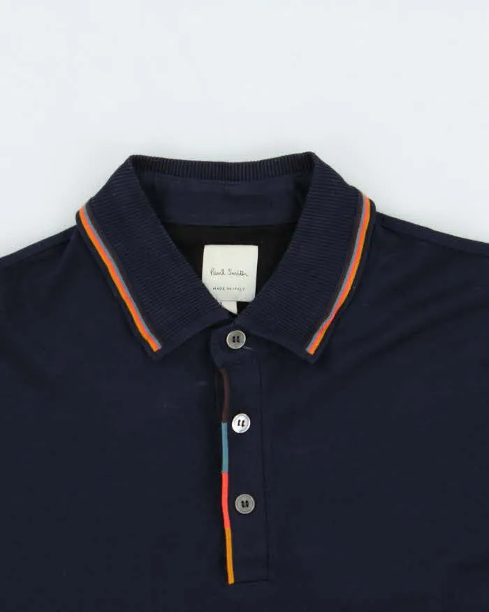 Vintage Paul Smith Classic Colour Detail Short Sleeve Polo Shirt - S sold by Rokit product image thumbnail 3