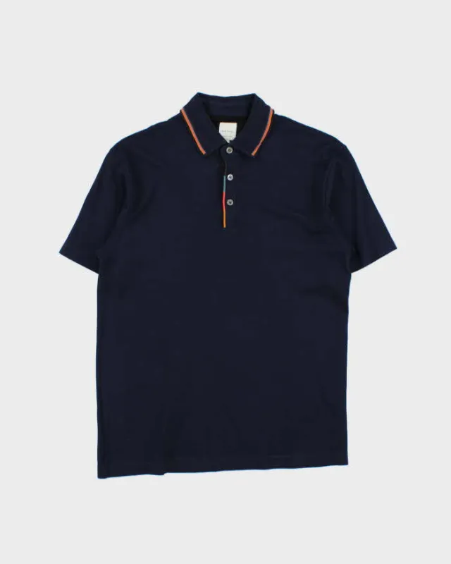 Vintage Paul Smith Classic Colour Detail Short Sleeve Polo Shirt - S sold by Rokit
