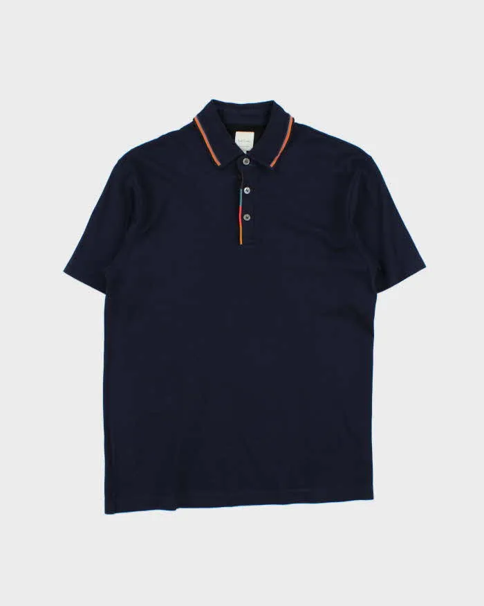 Vintage Paul Smith Classic Colour Detail Short Sleeve Polo Shirt - S sold by Rokit